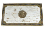 Giner and Colomer - Mango Wood Coffee Table With Bronze Details