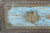 Giner and Colomer - Mango Wood Chest With Top Opening & Bronze Details
