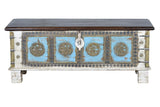 Giner and Colomer - Mango Wood Chest With Top Opening & Bronze Details