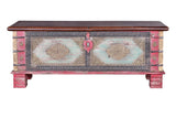 Giner and Colomer - Mango Wood Chest With Top Opening & Bronze Details