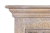 Giner and Colomer - 2-Drawer Mango Wood Nightstand With Iron Detailing