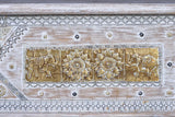 Giner and Colomer - Mango Wood Chest With Bronze Details & Top Opening