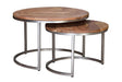 Giner and Colomer - Set Of 2 Nesting Tables In Mango Wood