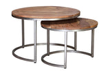 Giner and Colomer - Set Of 2 Nesting Tables In Mango Wood