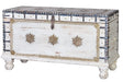 Giner and Colomer - Mango Wood Chest With Bronze Details & Top Opening