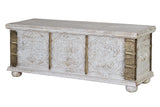 Giner and Colomer - Mango Wood Chest With Top Opening & Bronze Details