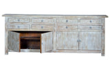 Giner and Colomer - Mango Wood Sideboard (4 Doors, 8 Drawers) & Shelves