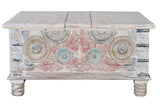 Giner and Colomer - Mango Wood Coffee Table With Top Opening (90 x 90)