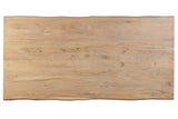 Giner and Colomer - Acacia Wood Dining Table With Iron Legs (180 x 90)