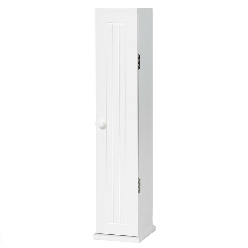Bathroom Storage Cabinet with 3 Detachable Shelves for Bedroom/Living Room/Bathroom