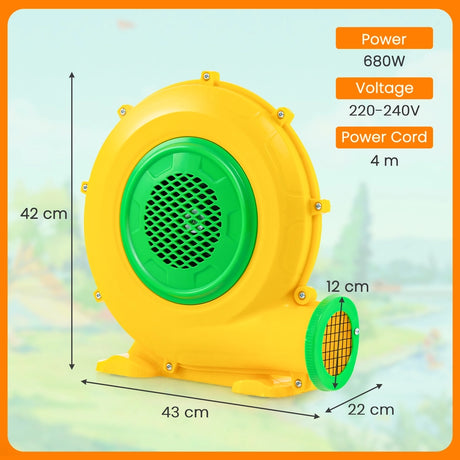 550W/680W/950W Inflatable Blower Air Blower for Bounce House-680W
