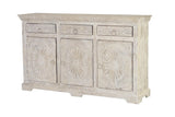 Giner and Colomer - Mango Wood Sideboard (3 Doors, 3 Drawers) With Interior Shelves