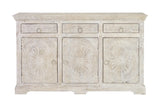 Giner and Colomer - Mango Wood Sideboard (3 Doors, 3 Drawers) With Interior Shelves