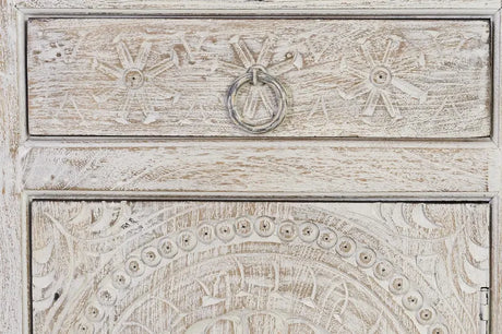 Giner and Colomer - Mango Wood Sideboard (3 Doors, 3 Drawers) With Interior Shelves