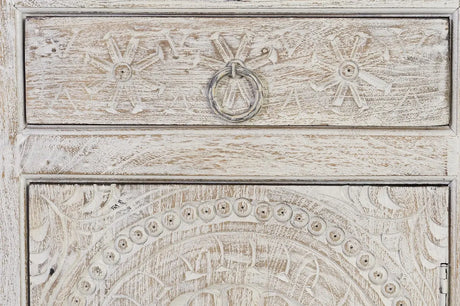 Giner and Colomer - Mango Wood Sideboard (3 Doors, 3 Drawers) With Interior Shelves