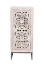 Giner and Colomer - 5-Drawer Mango Wood Chest With Handmade Fronts & Iron Base