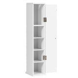 Bathroom Storage Cabinet with 3 Detachable Shelves for Bedroom/Living Room/Bathroom