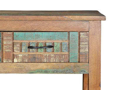 Giner and Colomer - Recycled Wood Console With 2 Drawers