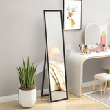 HOMCOM Glitter Frame Full-Length Mirror - Black