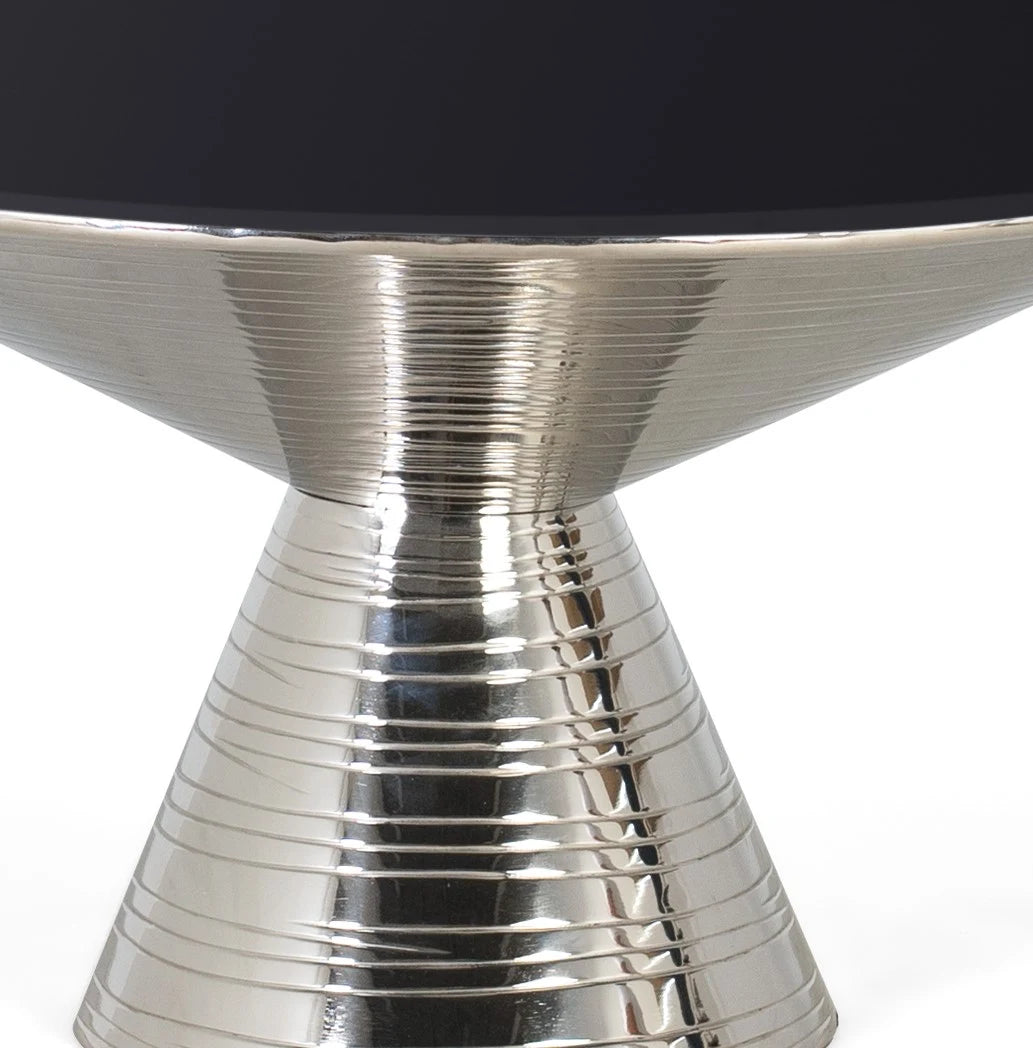 Giner and Colomer - Coffee Table With Tempered Glass Top & Metal Base