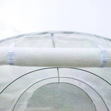 Outsunny Walk In Greenhouse Cover Replacement Plant Growhouse PE Cover 4.5x3x2m White