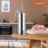 6L 10 lbs Sausage Stuffer Maker