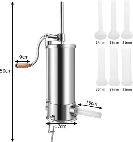 6L 10 lbs Sausage Stuffer Maker