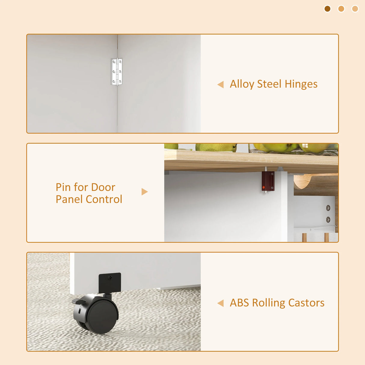 HOMCOM Folding Dining Table, Drop Leaf Table for Small Spaces, Foldable Table with Drawer and Storage Shelves for Kitchen, Dining Room, Oak