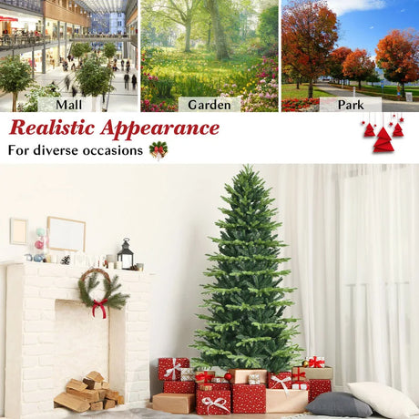 6ft Christmas Tree Suitable for Indoor and Outdoor Use