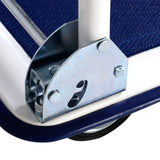 Folding Push Cart Dolly with 360 Degree Swivel Wheels for Garage/Kitchen