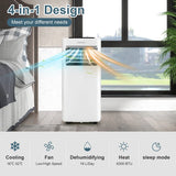 7000/9000 BTU 4-in-1 Portable AC Unit with Remote and App Control-7000 BTU