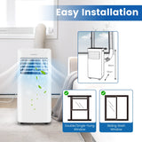 7000/9000 BTU 4-in-1 Portable Air Conditioner with Remote Control-7000 BTU