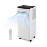 7000 BTU Portable Air Conditioner with Remote and Window Vent Kit-White