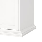 Paris Bedside 2 Drawers in Matt Grey