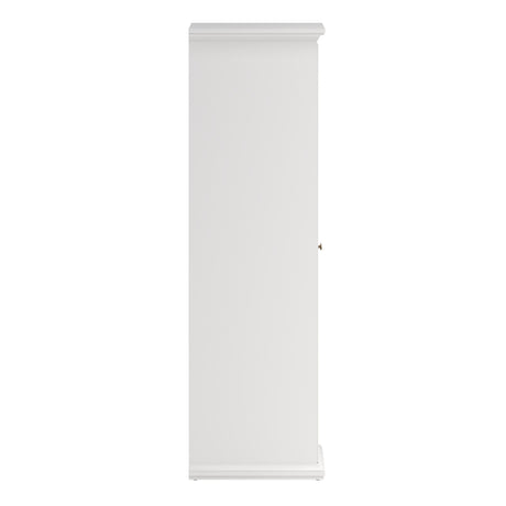 Paris Wardrobe with 2 Doors in White
