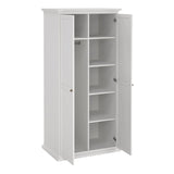 Paris Wardrobe with 2 Doors in White