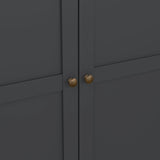 Paris Chest of 4 Drawers in Matt Grey