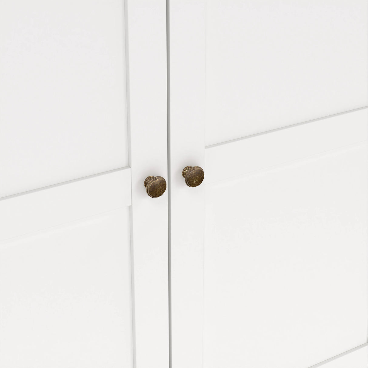 Paris TV-unit 2 frame Doors in Matt Grey