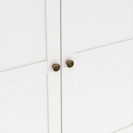 Paris TV-unit 2 frame Doors in Matt Grey