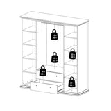 Paris TV-unit 2 frame Doors in Matt Grey