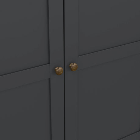 Paris Chest of 6 Drawers in Matt Grey