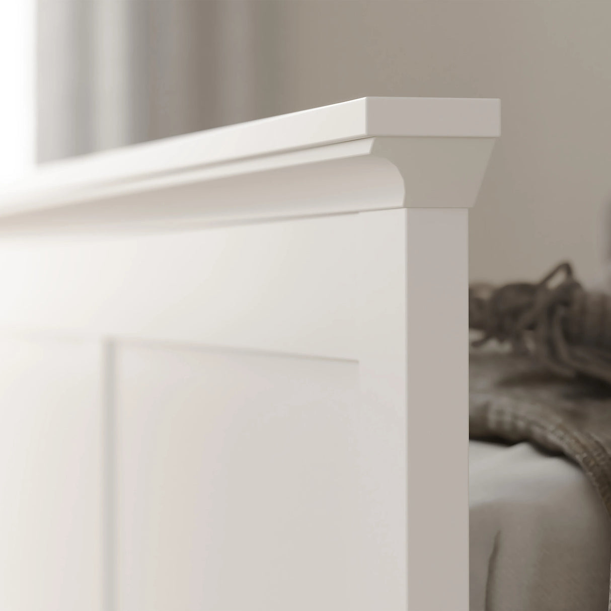 Paris Wardrobe with 2 Doors in White