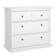 Paris Chest of 4 Drawers in White