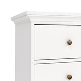 Paris Chest of 4 Drawers in White
