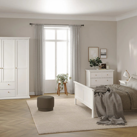 Paris Chest of 4 Drawers in White