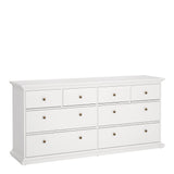 Paris Chest of 8 Drawers in White