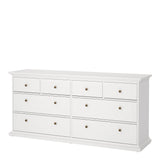 Paris Chest of 8 Drawers in White