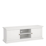 Paris TV-unit 2 frame Doors in White