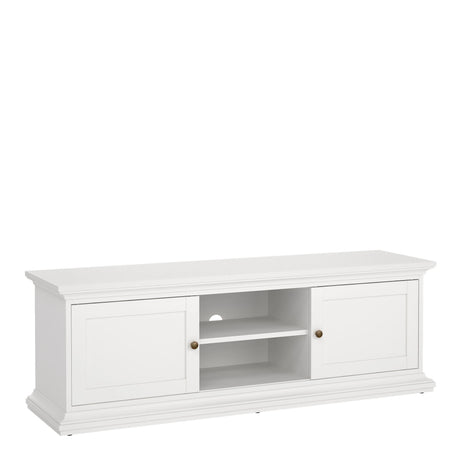 Paris TV-unit 2 frame Doors in White
