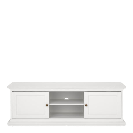 Paris TV-unit 2 frame Doors in White